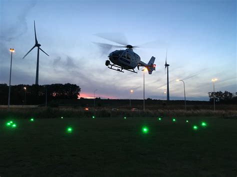 landing zone lighting helicopter