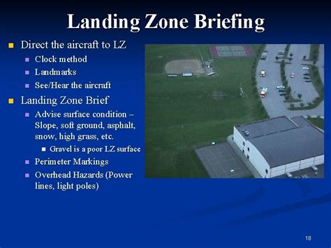 Landing Zone Method