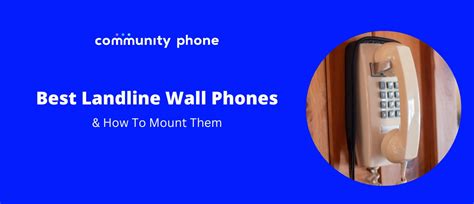 Landline Phone Wall Stand