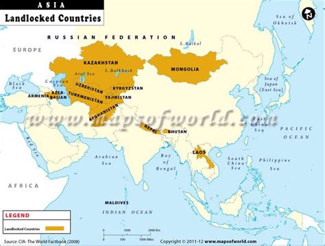 landlocked asian country seven little words