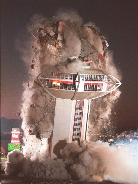 landmark hotel las vegas implosion