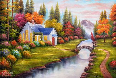 landscape artists oil painting