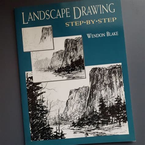 Landscape Drawing Step By Step Wendon Blake