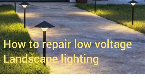Landscape Lighting Troubleshooting