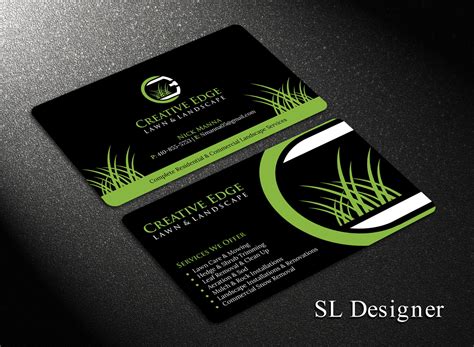 landscaping business cards ideas