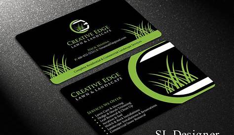 Landscaping Business Cards Ideas