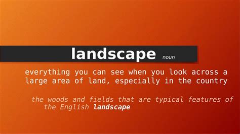 landscaping meaning in tamil