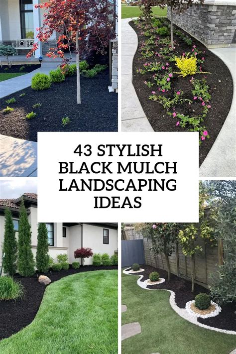 Landscaping Mulch Black