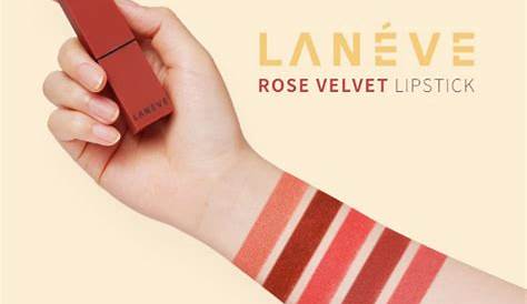 Laneve Rose Velvet Lipstick Lustrous Revlon Super InRevlon