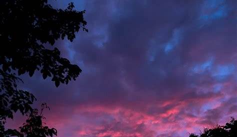 Foto Aesthetic Langit Mimpi Ungu Langit H5 Kreatif Latar Belakang