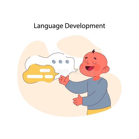 Language development clipart