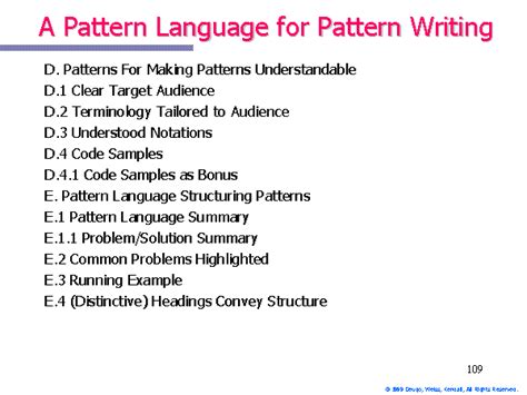 language patterns examples