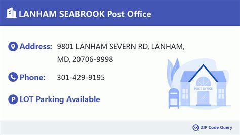 Lanham Md Post Office