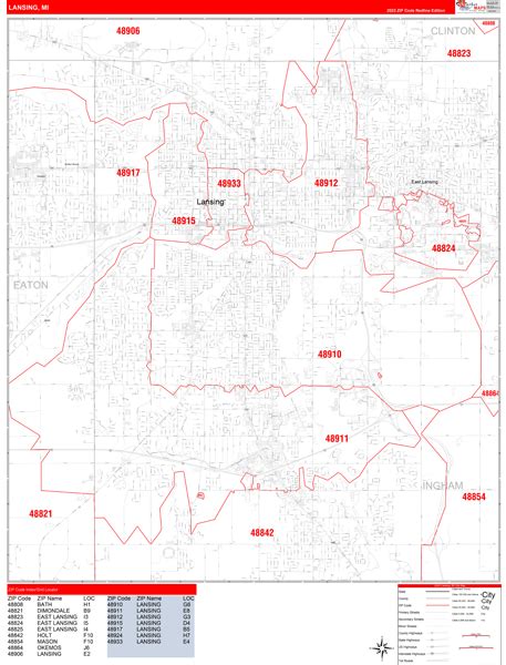 Lansing Mi Zip Code And Area Code