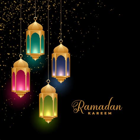Lantern Ramadan Background