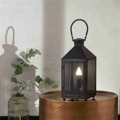Lantern Table Lamp Metal