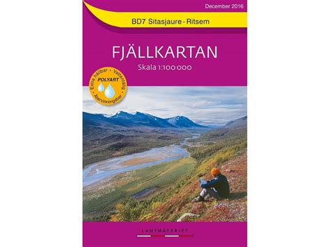 Wandelkaart Z60 Fjällkartan Lofsdalen Lantmäteriet 9789158895980