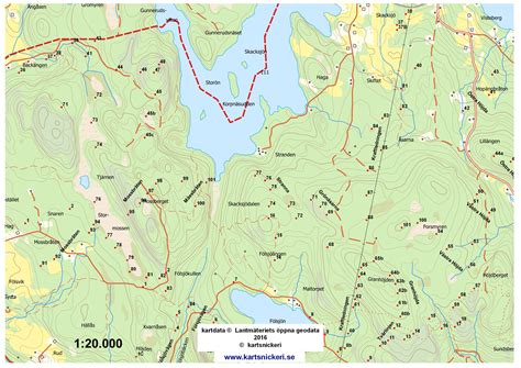 Wandelkaart W1 Fjällkarta Grövelsjön Lofsdalen Lantmäteriet