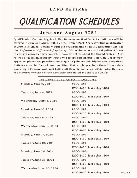 Lapd Dp Calendar 2024