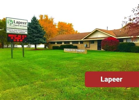 lapeer church of christ lapeer mi