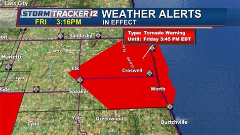 Lapeer Weather Warning