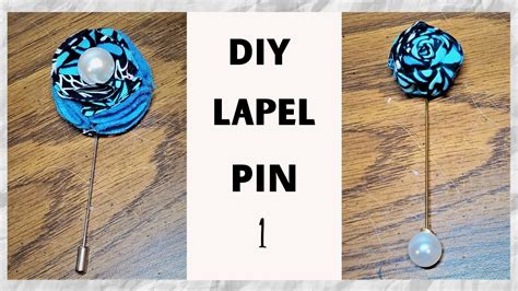 Lapel Pins Diy