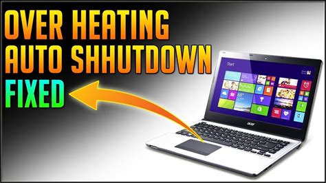 How to fix a laptop suddenly shuts down by itself