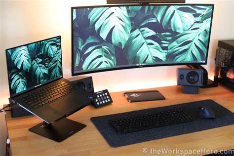 Laptop And External Monitor Setup