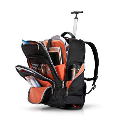 laptop backpack with wheels