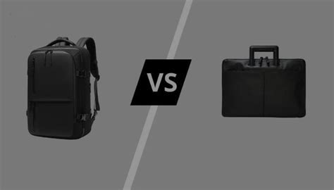 Laptop Briefcase Vs Backpack