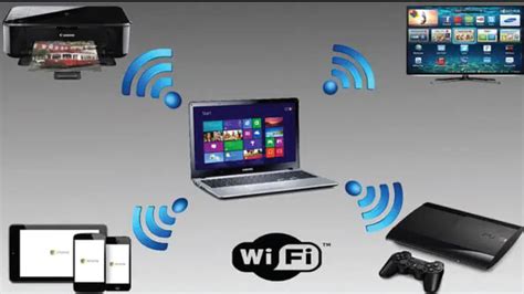 laptop broadcasting wifi