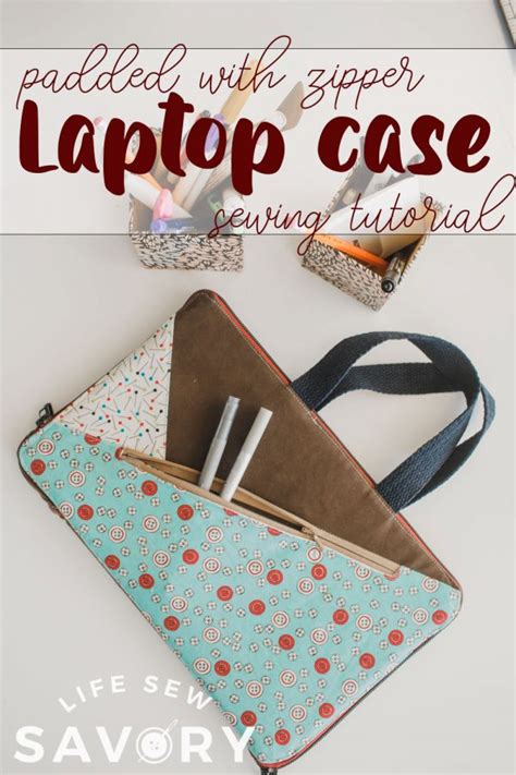 Laptop Case Tutorial Sewing
