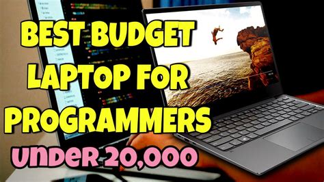 laptop for coding and programming under 20000