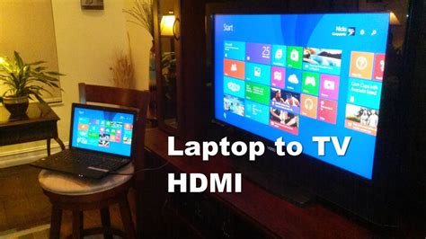 Laptop HDMI to TV