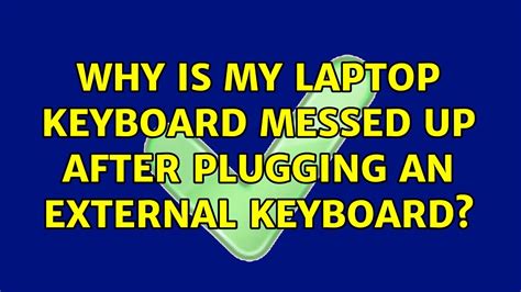 laptop keyboard messed up