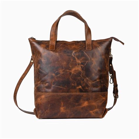 Design Elements that Elevate the Laptop Leather Tote Backpack