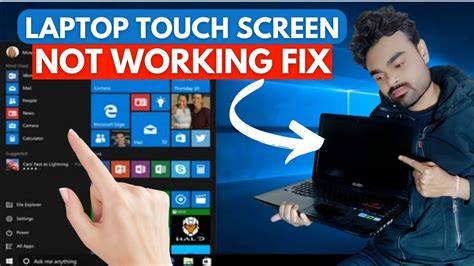 laptop screen not working