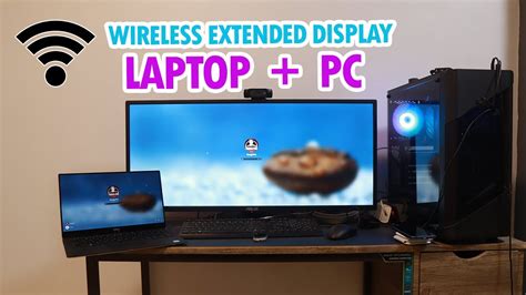laptop second monitor wifi