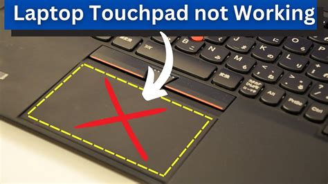 laptop touchpad stops working