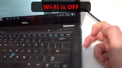 laptop wifi button red