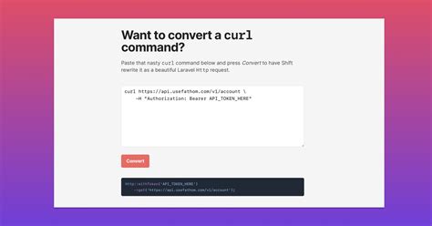 laravel api curl request