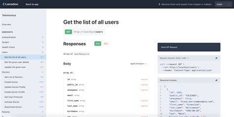 laravel api reference