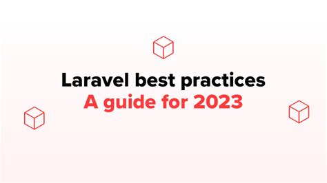 laravel best practices