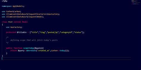 laravel model boot method not working