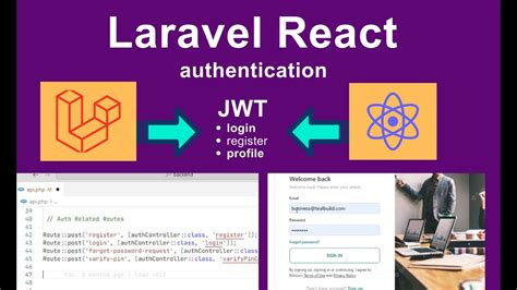 laravel react authentication tutorial