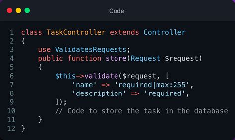 laravel.build example