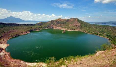 Crater Lake, Taal Volcano, Luzon Island, Philippines. | Philippines