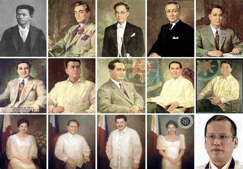 larawan ng mga presidente ng pilipinas