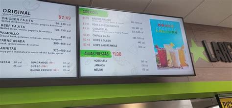 laredo taco menu at 7 eleven