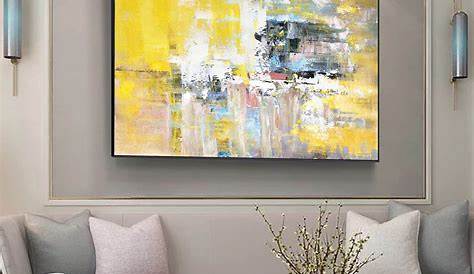 Oversized Wall Art Canvas Large Abstract Painting on - Etsy